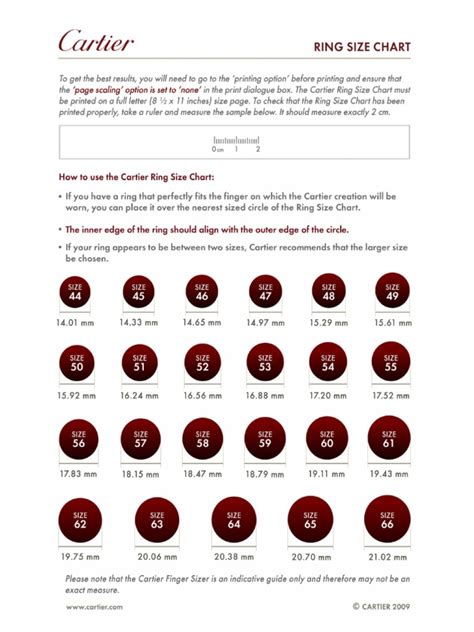 size 52 cartier ring|cartier jewelry size chart.